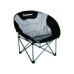 Шезлонг KingCamp Deluxe Moon Chair (KC3889) Black / grey