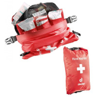 Аптечка Deuter First Aid Kid DRY M колір 505 fire заполненная (39260 (49263) 505)