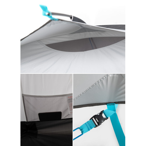 Намет тримісний Naturehike Cloud Fun NH19ZP006, 210T/Silver Coated, білий Намет тримісний Naturehike Cloud Fun NH19ZP006, 210T/Silver Coated, білий