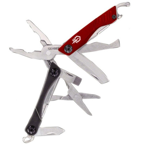 Мультитул Gerber Dime Mini MultiTool червоний в коробці