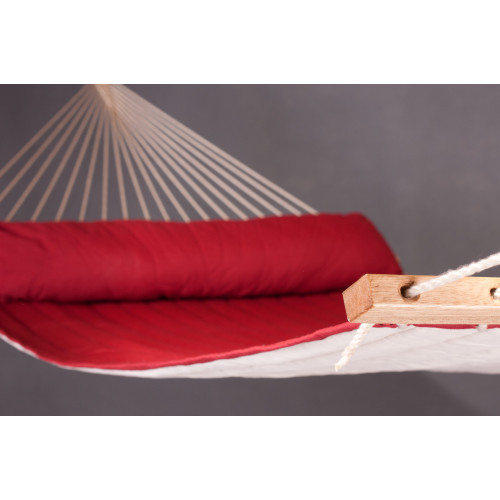 Гамак сімейний з рейками La Siesta Alabama NQR14-21 red pepper