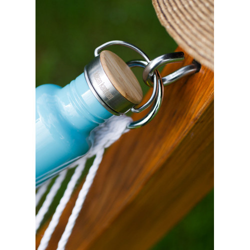 Стальная крышка с бамбуком Klean Kanteen Stainless Unibody Bamboo Cap