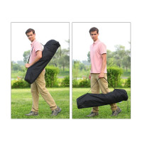 Шезлонг KingCamp Heavy duty steel folding chair (KC3976) Black / grey