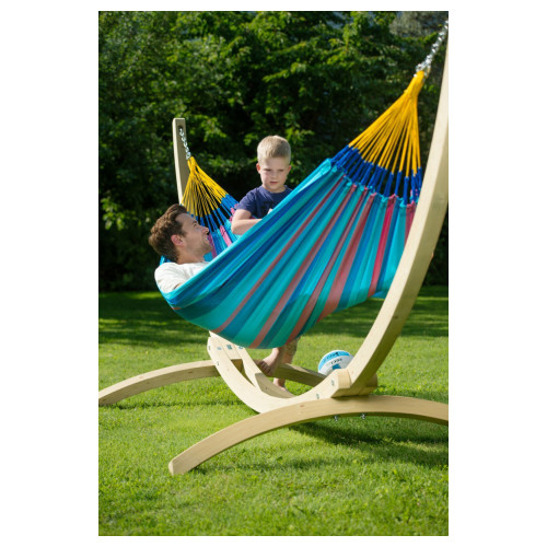 Гамак зі стійкою La Siesta SNH143CNS121 wild berry