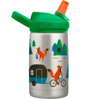 Термофляга для води CamelBak Eddy+ Kids SST Vacuum Insulated 12oz, Camping Foxes (0,35 л)