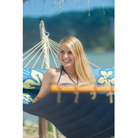 Гамак двомісний з рейками La Siesta Hawaii HQR11-35 pacific Гамак двомісний з рейками La Siesta Hawaii HQR11-35 pacific