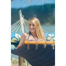 Гамак двомісний з рейками La Siesta Hawaii HQR11-35 pacific