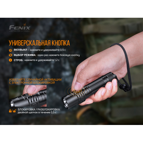 Ліхтар ручний Fenix LD32 UVC