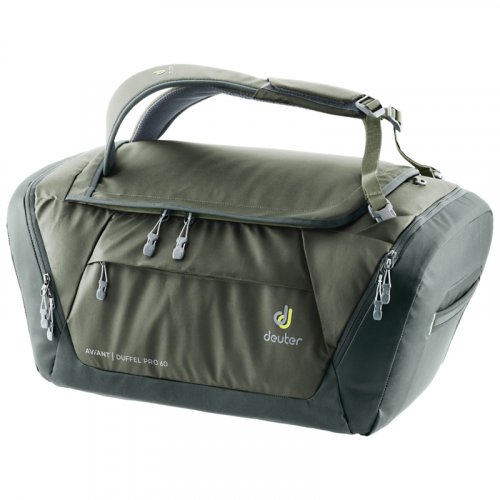 Сумка-рюкзак Deuter Aviant Duffel Pro 90 колір 2243 khaki-ivy (3521220 2243)