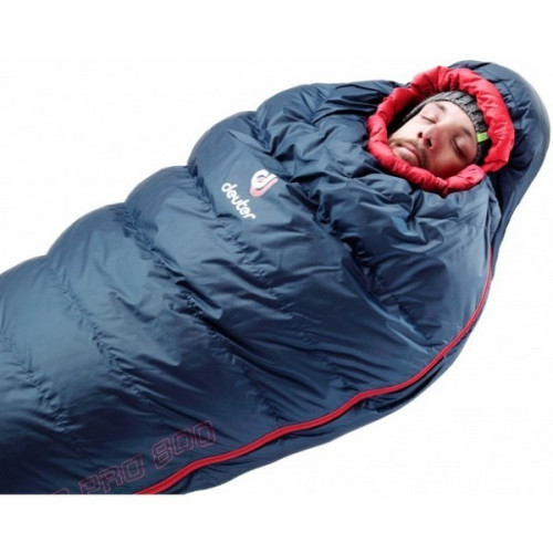 Спальник Deuter Astro Pro 800 3003 midnight левый (3712617 3003 1)