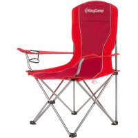 Шезлонг KingCamp Arms Chairin Steel (KC3818) Red Шезлонг KingCamp Arms Chairin Steel (KC3818) Red