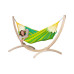 Гамак зі стійкою La Siesta SNH144CNS121 lime