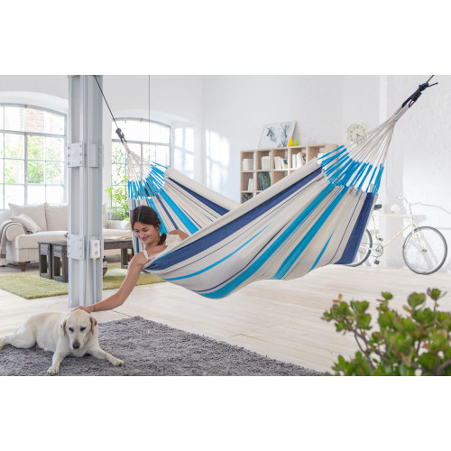 Одномісний гамак La Siesta Caribena CIH14-3 aqua blue