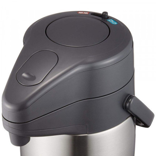Термос Zojirushi SR-CC22XA 2.2 л з помпою срібло (SR-CC22XA)