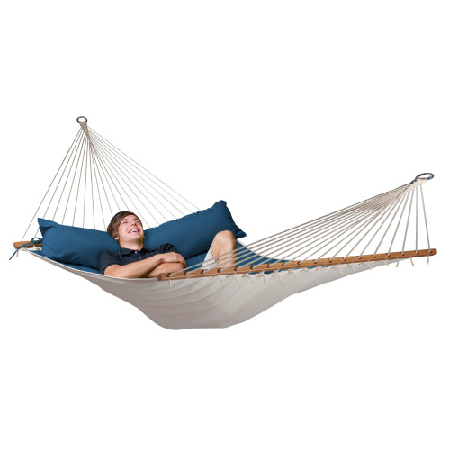 Гамак сімейний з рейками La Siesta Alabama NQR14-31 navy blue