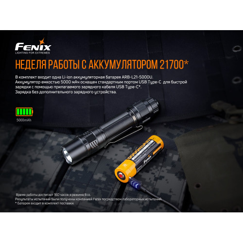 Ліхтар ручний Fenix PD36TAC Ліхтар ручний Fenix PD36TAC
