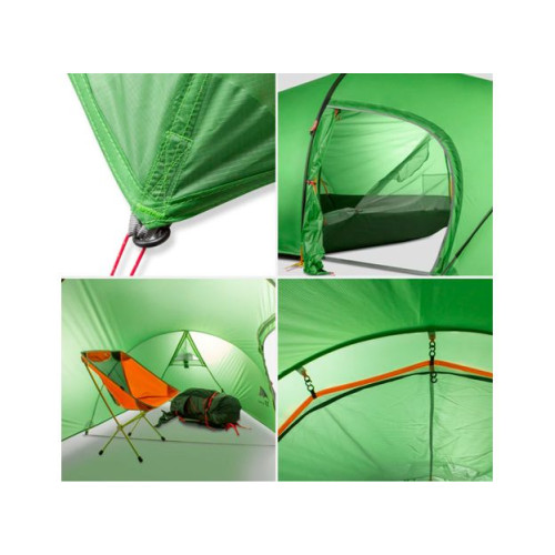 Намет двомісний 3F Ul Gear Taihang 2 210T 3 season темно-зелений