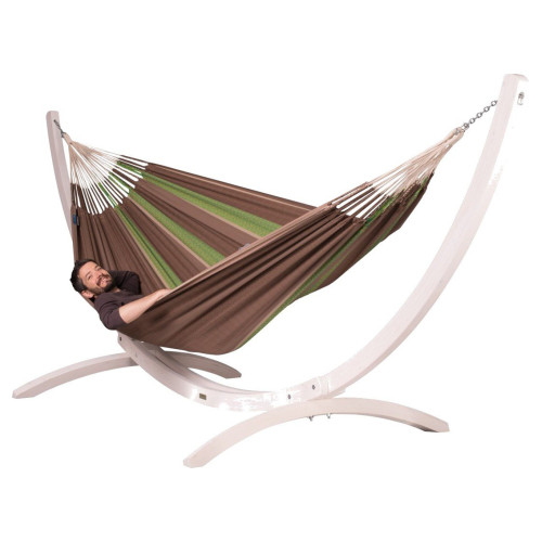 Гамак зі стійкою La Siesta FLH186CNS200 chocolate