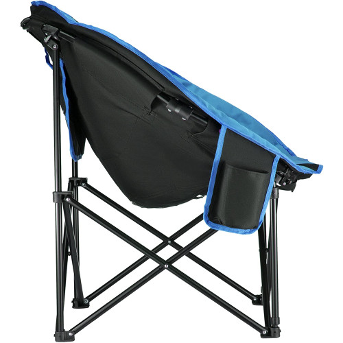 Шезлонг KingCamp Moon Leisure Chair (KC3816) Black / Blue