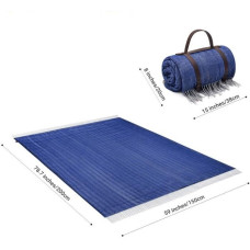 Пікніковий килимок KingCamp MERIDA (KP2012) BLUE / GREY