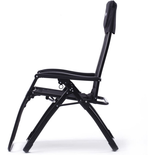 Шезлонг KingCamp Deckchair Enlarged Style (KC3903) Black