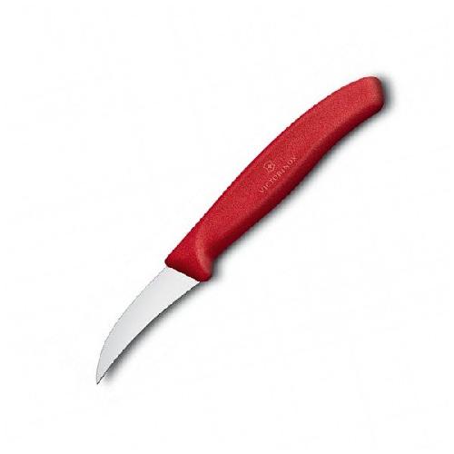 Ніж кухонний Victorinox SwissClassic Shaping для чищення червоний (Vx67501)
