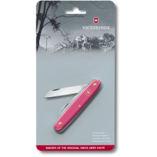 Нож садовый Victorinox Floral 100мм/1функ/роз.мат 3.9050.53 (блистер)