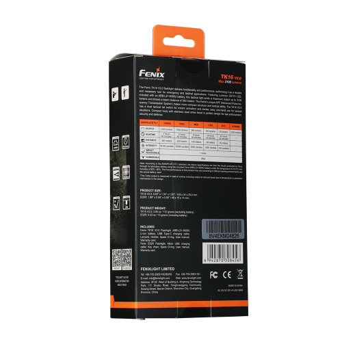 Ліхтар ручний Fenix TK16 V2.0 + Ліхтар ручний Fenix E02R Ліхтар ручний Fenix TK16 V2.0 + Ліхтар ручний Fenix E02R