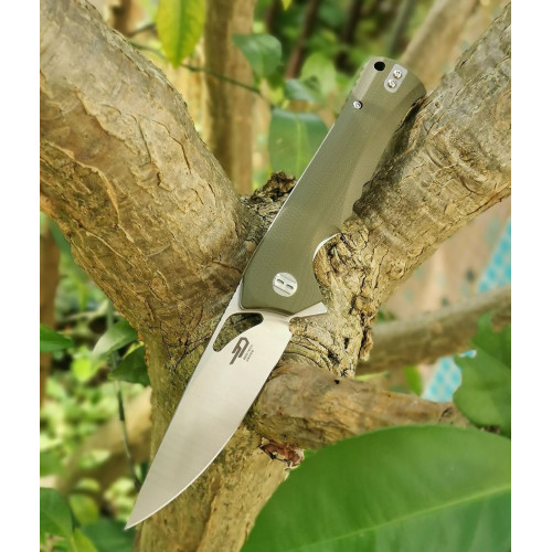 Нiж складний Bestech Knife MUSKIE Green BG20B-1