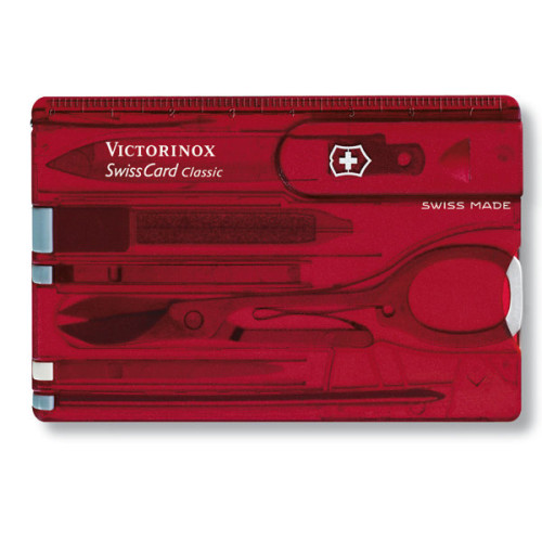 0.7100.T Набір Victorinox Swiss Card Rubi червоний