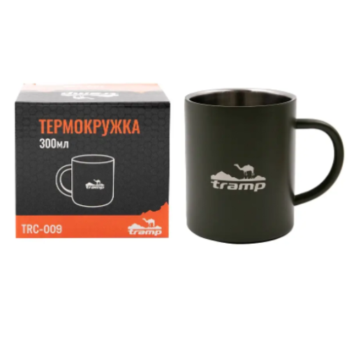 Термокружка 300 мл олива Tramp TRC-009