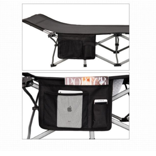 Розкладачка KingCamp OVERSIZE LIGHTWEIGHT FOLDING CAMPING COT (KC8009) BLACK