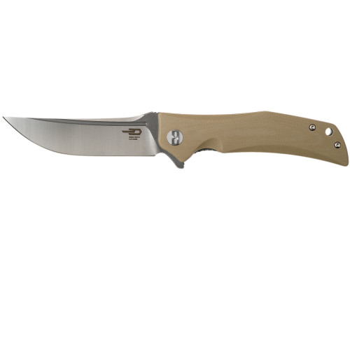 Нiж складний Bestech Knife SCIMITAR Beige BG05C-1