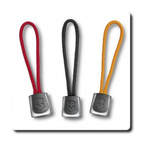 Шнурок Victorinox чорно-помаранчевий 65 мм Шнурок Victorinox чорно-помаранчевий 65 мм