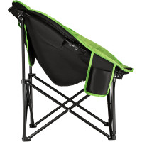 Шезлонг KingCamp Moon Leisure Chair (KC3816) Black / Green