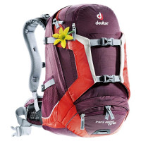 Рюкзак Deuter Trans Alpine SL, 26 л, aubergine-fire Рюкзак Deuter Trans Alpine SL, 26 л, aubergine-fire