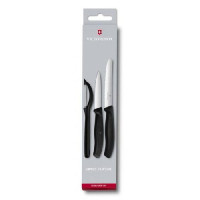 Набор кухонный Victorinox SwissClassic Paring Set 3шт с черной ручкой (Vx67113.31)