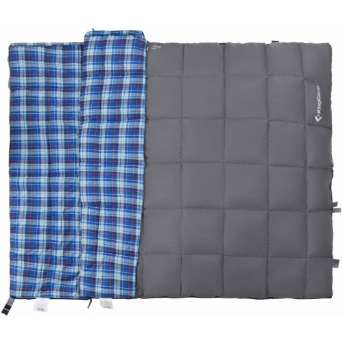 Спальний мішок KingCamp Active 250 (KS3103) Left Grey