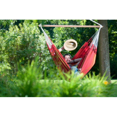 Стілець-гамак зі стійкою La Siesta CUL212ROA168 cherry