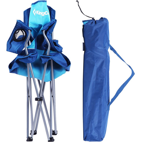 Шезлонг KingCamp Arms Chairin Steel (KC3818) Blue