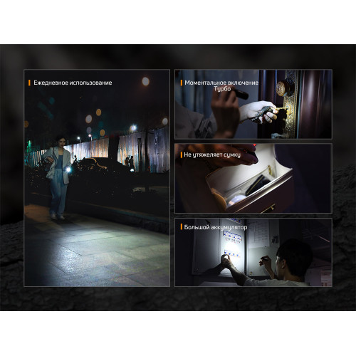 Ліхтар ручний Fenix E05R зелений Ліхтар ручний Fenix E05R зелений