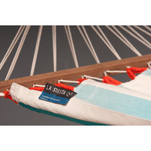 Гамак двомісний з рейками La Siesta Colada COR14-3 curacao Гамак двомісний з рейками La Siesta Colada COR14-3 curacao