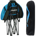 Шезлонг KingCamp Moon Leisure Chair (KC3816) Black / Blue