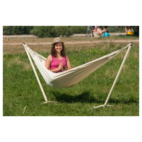 Гамак зі стійкою La Siesta MOH141MES121 latte
