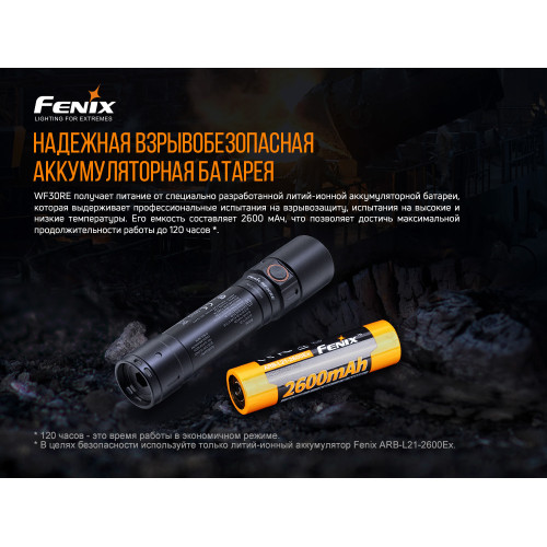 Ліхтар ручний Fenix WF30RE