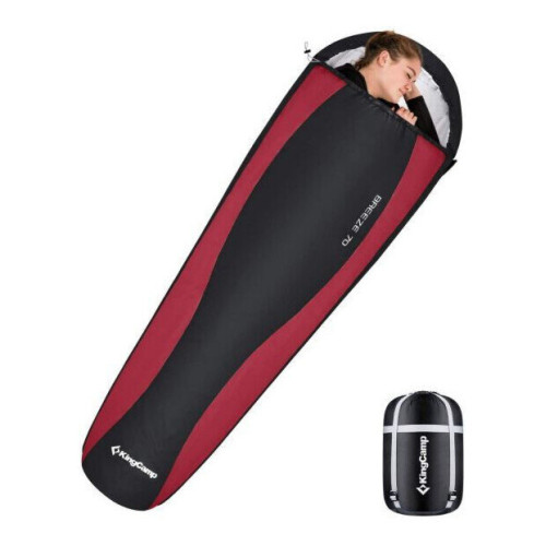 Спальний мішок KingCamp BREEZE 70 (KS2020) L BLACK