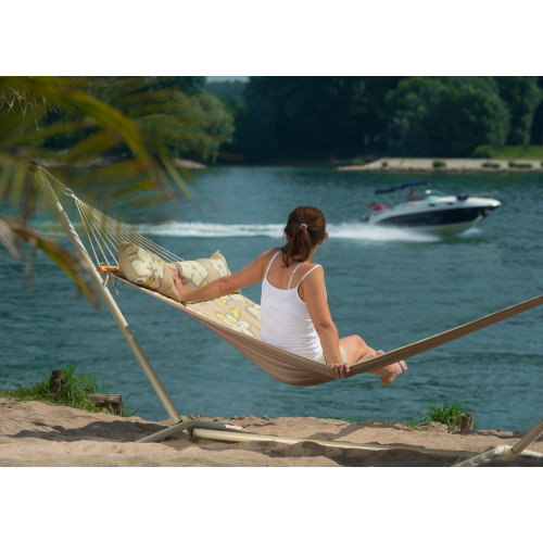Гамак зі стійкою La Siesta HQR1165MES121 coconut