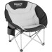 Шезлонг KingCamp Deluxe Moon Chair (KC3889) Black / grey