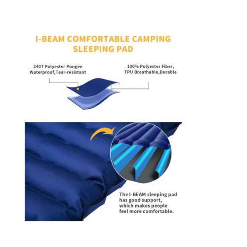 Надувний килимок KingCamp Comfort Light (KM1903) NAVY