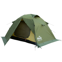 Палатка Tramp Peak 2 v2 зеленая TRT-025